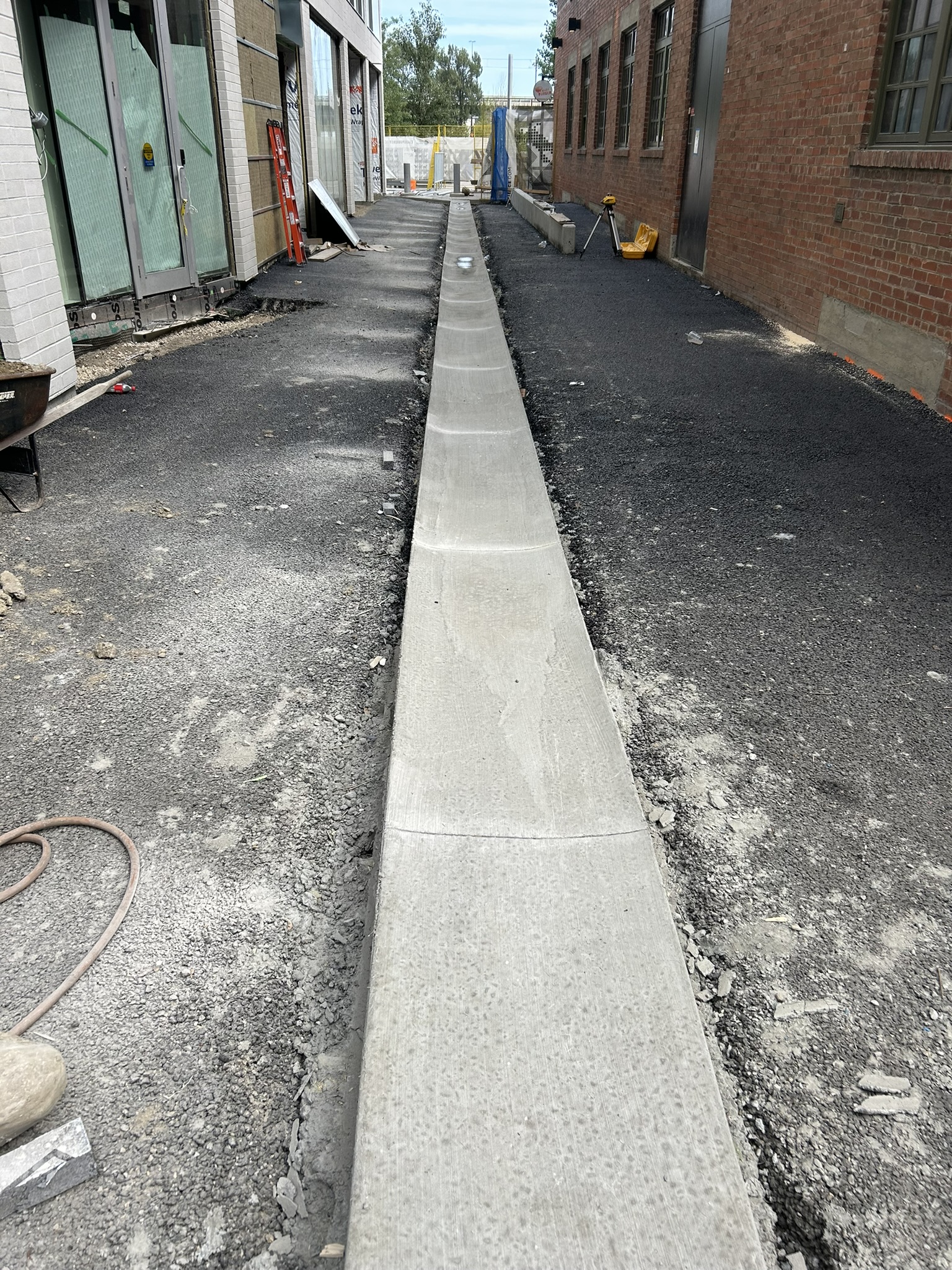 Drainage Swale