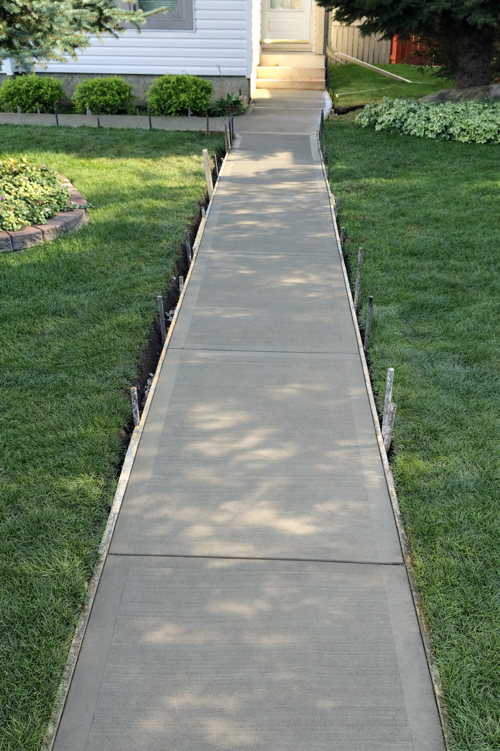 Concrete Walkway